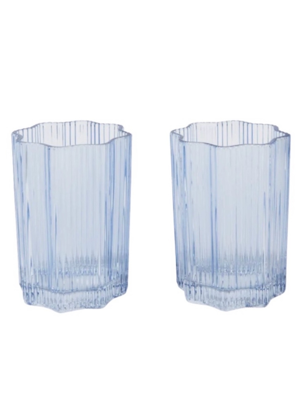 Glass Hause Co Ribbed Glasses